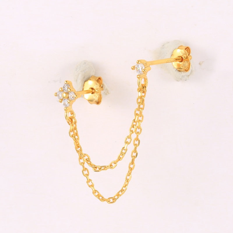 Chain Earrings S925