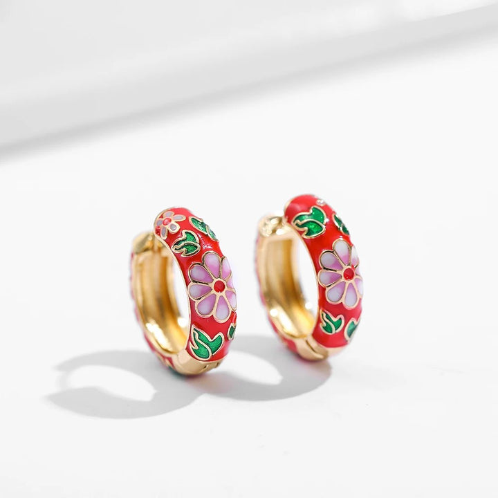 Wildflower Hoops