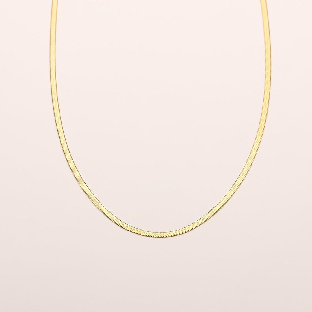 Cleo Herringbone Necklace