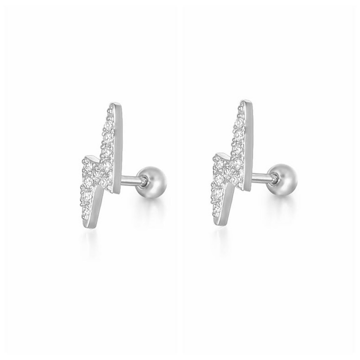 Crystal Pave Earrings S925